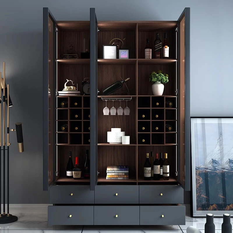 Modern Design Home Furniture Dining Bar Storage Display Wine Racks ...
