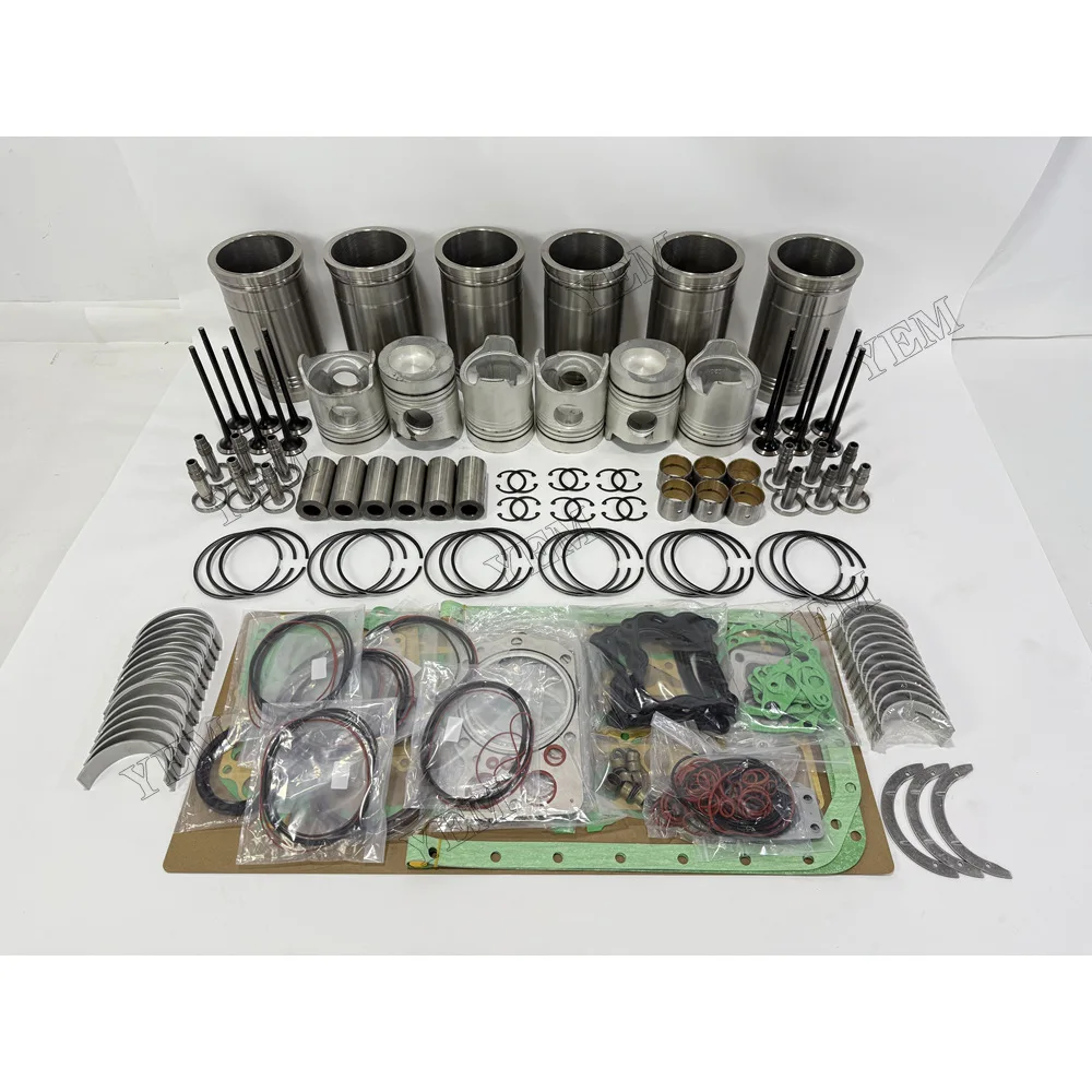 Overhaul Kit With Valves for Mitsubishi 6D20 Fast Delivery Engine Parts 6