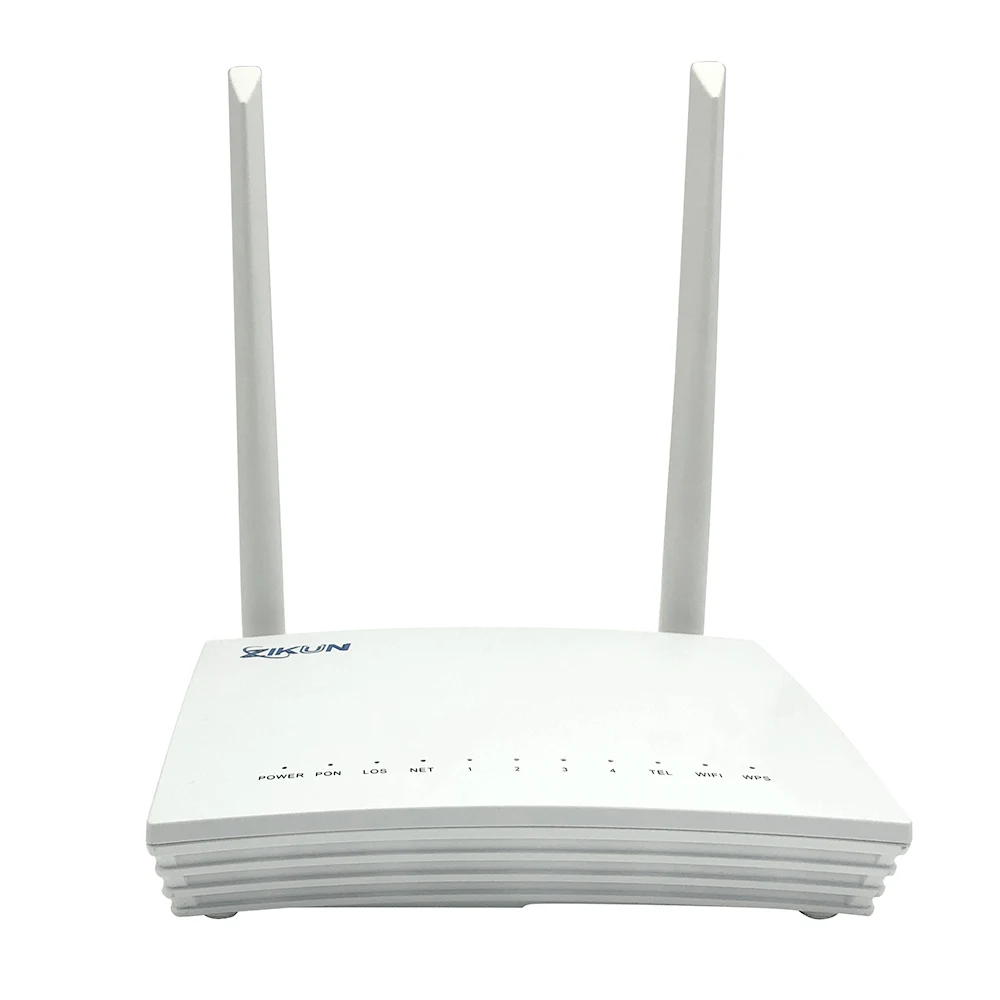 ZIKUN ZC-520 GXPON ONU: 1GE+3FE+1Phone UPC Wi-Fi Device for FTTH