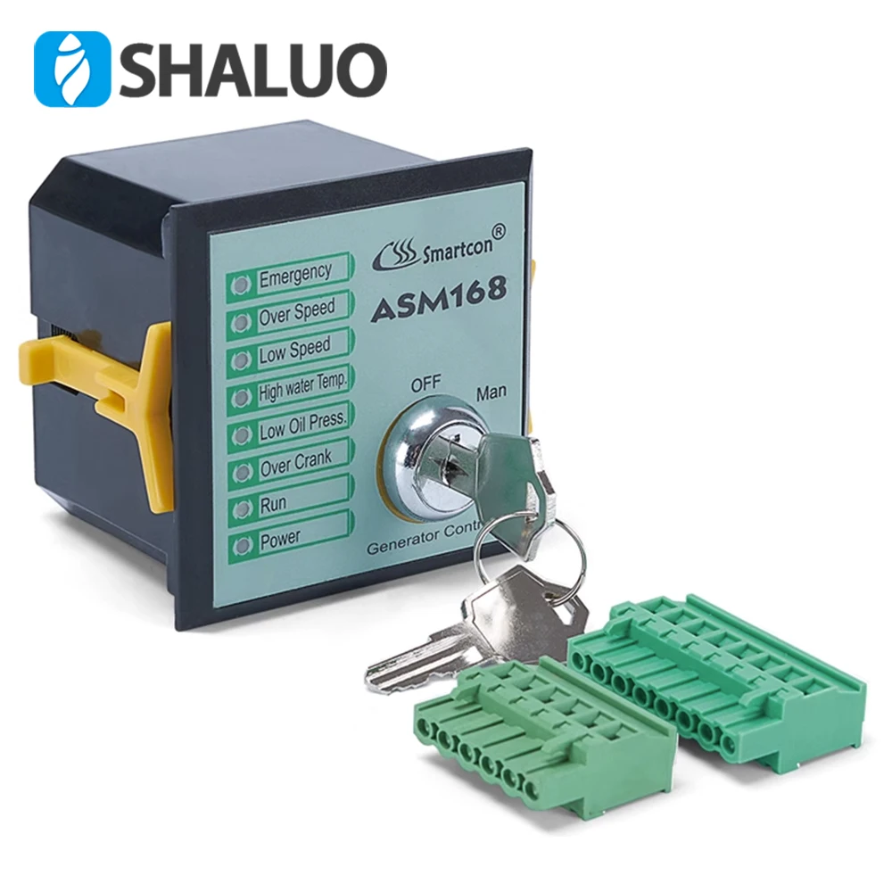 Control Panel Unit Power Controller auto start stop circuit board monitor key start module ASM17 GTR17 AMS168 GTR168