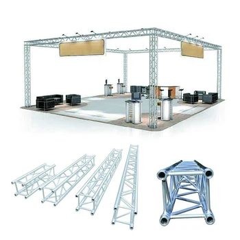 Top quality wholesale 290mm dj lighting spigot square aluminum truss display events exhibition truss