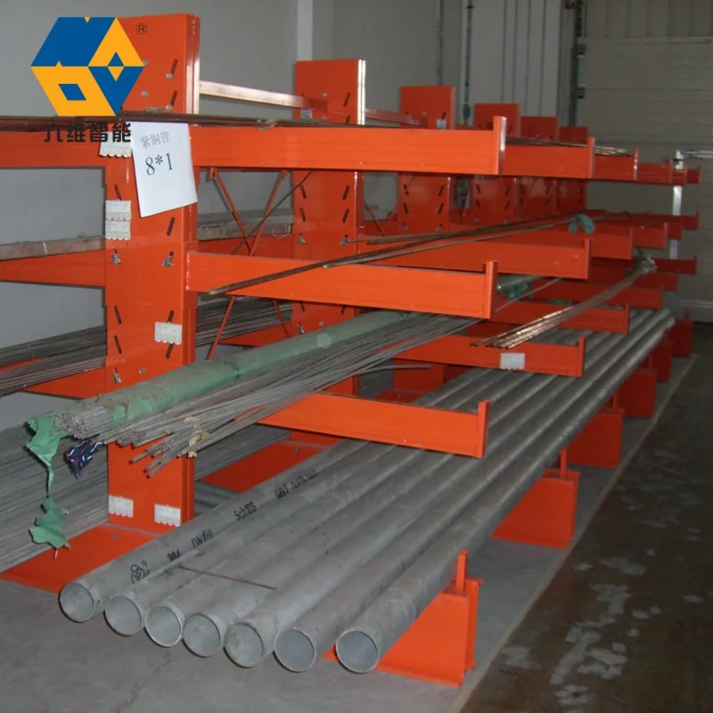 중국 공장 제작 사이즈 맞춤형 창고 산업용 저장 양팔 갤버트 랙 시스템