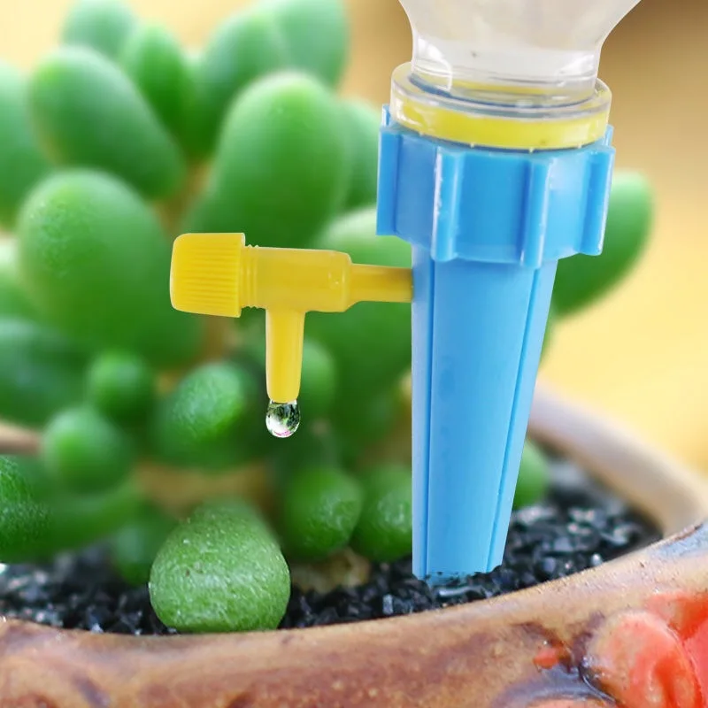 Flower watering device Dripper drip irrigation adjustable soaker lazy green plant automatic watering device