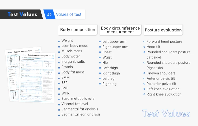 Visbody 3D Body Composition Analysis Scanner - Smart Body Composition ...