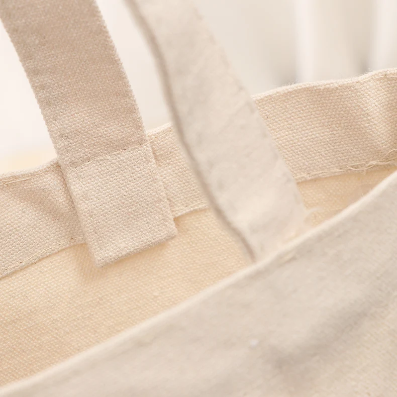 Feifei Eco Friendly Plain Foldable Shopping Bag Custom Cotton Canvas ...