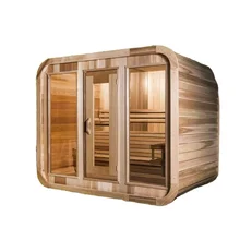 Factory high-end custom design multi-shape sweat steaming room / sauna room outdoor infrared sauna