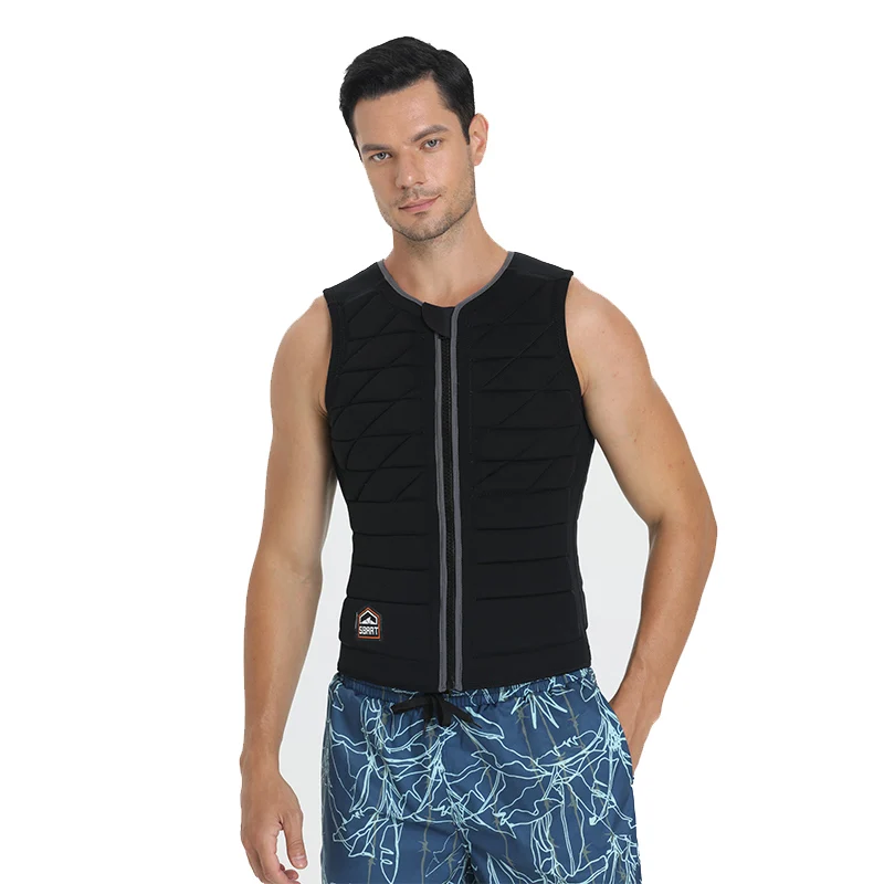 Спасательный жилет Sbart для плавучести, спасательный жилет из неопрена и ПВХ пены для взрослых