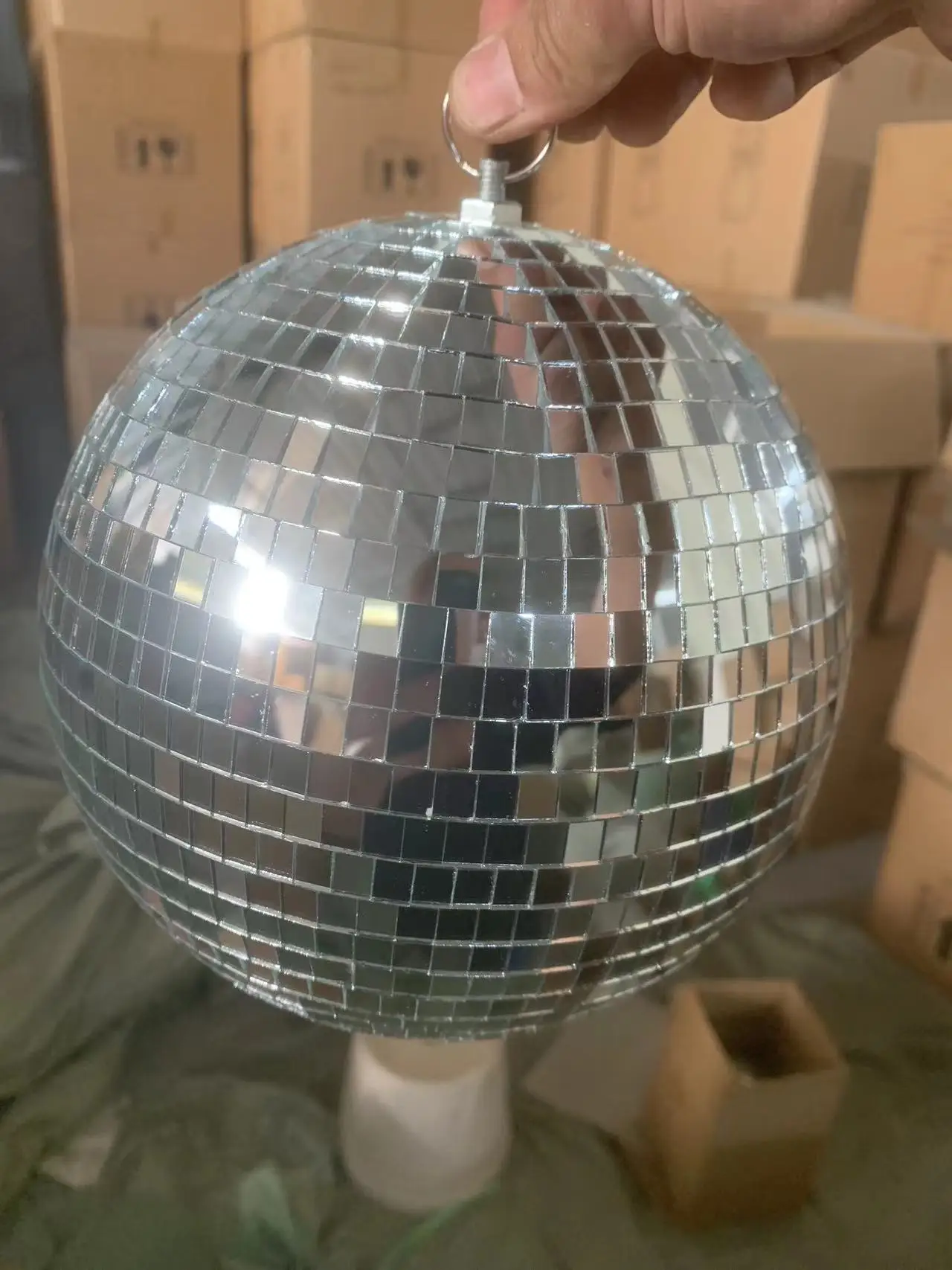 Wholesale Shatterproof Sliver Disco Custom Party Gift Mirror Ball Disco