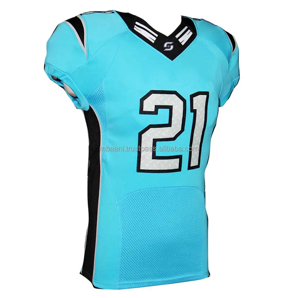 Mesh American Football Uniform For Nfl Printed Jerseys - Buy American ...