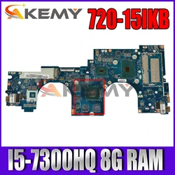 for YOGA 720-15IKB Laptop Motherboard 80X7 CPU:I5-7300HQ GPU:N17-G0-A1 2G RAM:8G LA-E552P FRU 5B20N67890 100% Test Ok