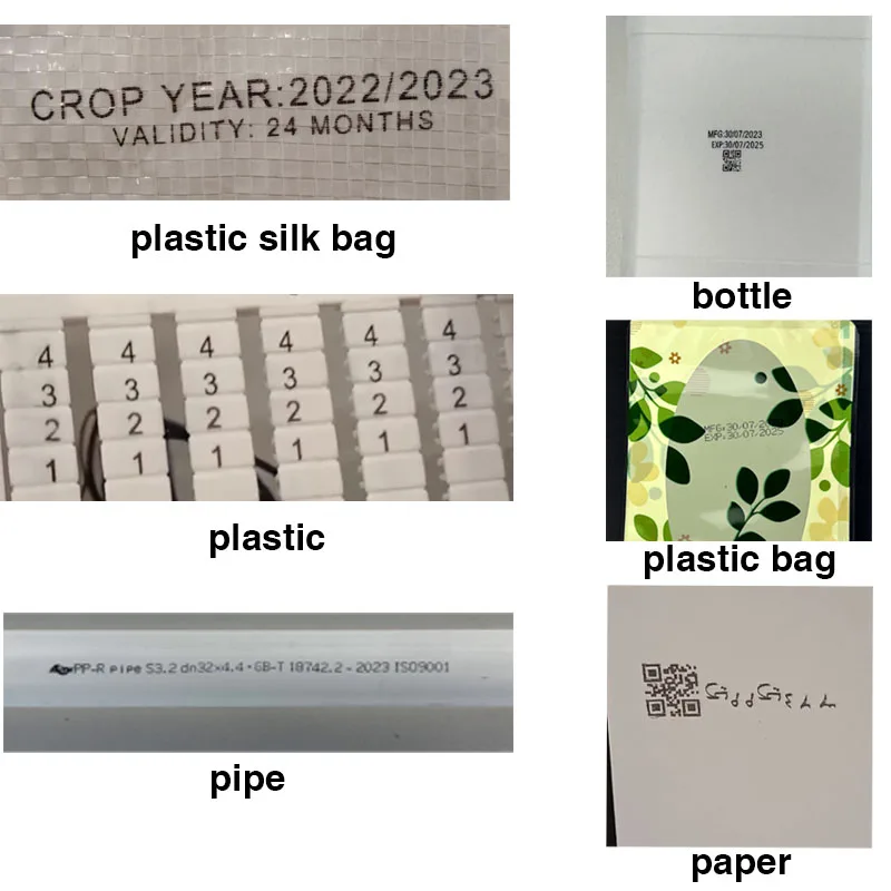 Faith Automatic Thermal Label Printer Inkjet Coding Machine for Printing Expiry Dates on Plastic Bags Ink Type TIJ