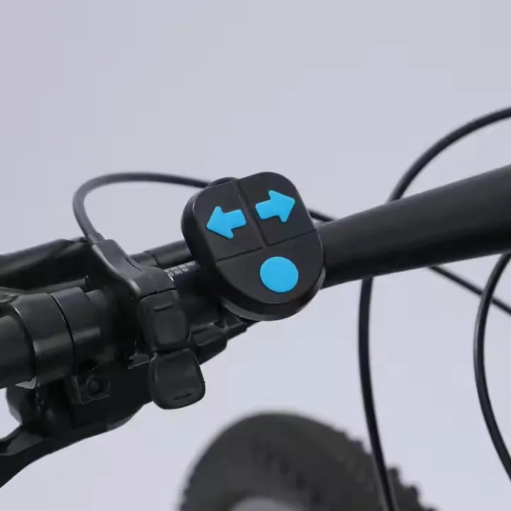 USB Charging LED Bicycle Riding Light  Multifunctional Turn Tail Horn Night  Riding Warning Rechargeable Light