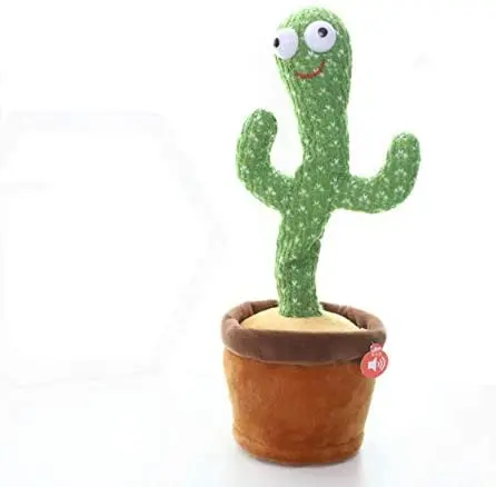 
Stuffed Toys Singing Kid Gifts Funny Dancing Cactus Plush Toys Children Toys With Music 