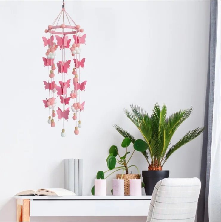 amazon popular selling baby felt crib mobile hanging decoration toy
