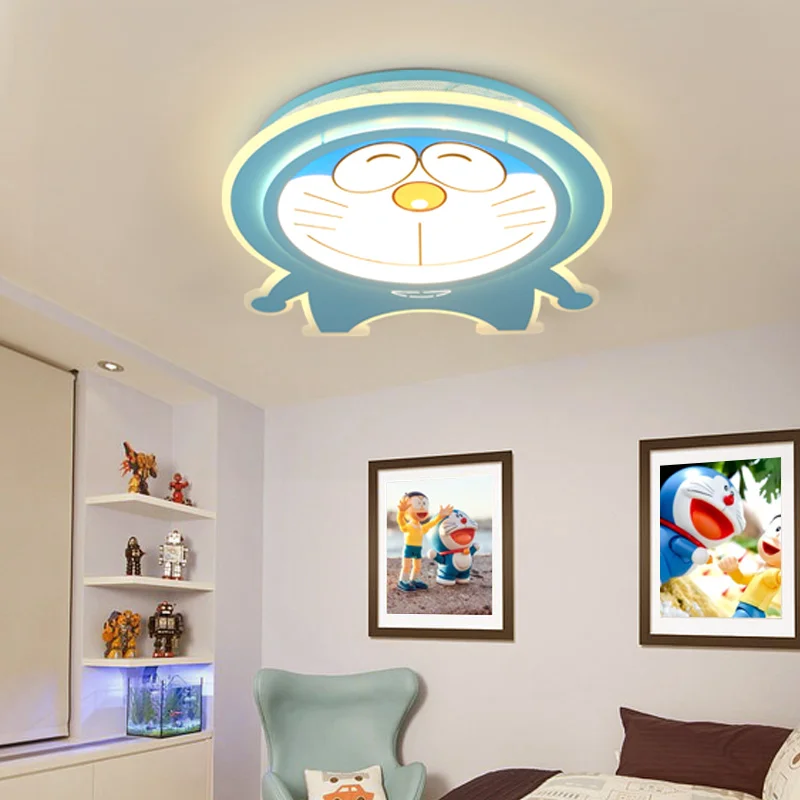 2023 Creative Designed Cute Doraemon LED Lamp Ceiling Baby Kids Ceiling Light for Kids Baby Room