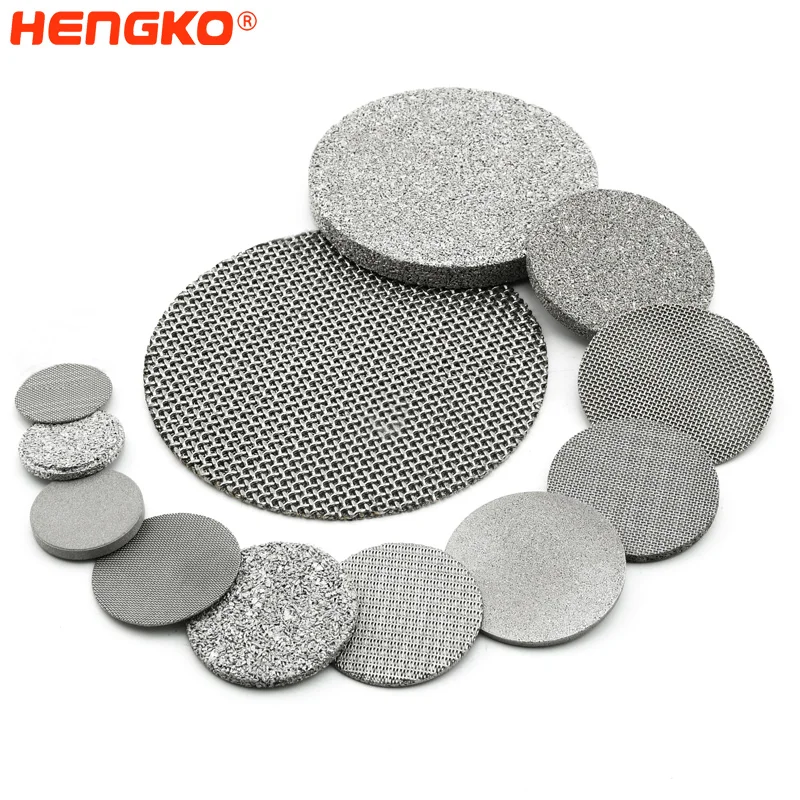 stainless steel filter disc supplier replacement microns sintered