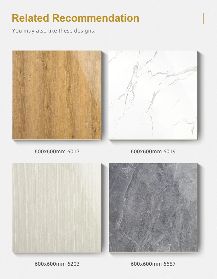 Goodone Pisos Porcelanato 60x60 Grey Glazed Rustic Porcelain Floor Tile