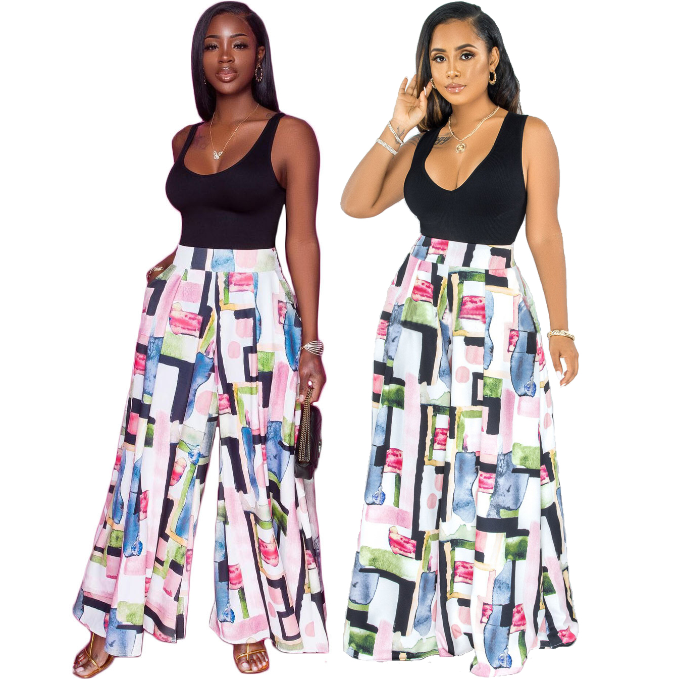 Palazzo Pants,Wide Legged Pants Women 
