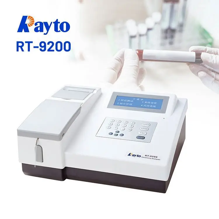 Rayto RT-9200 Clinical Lab Use Semi Auto Chemistry Analyzer for Sale