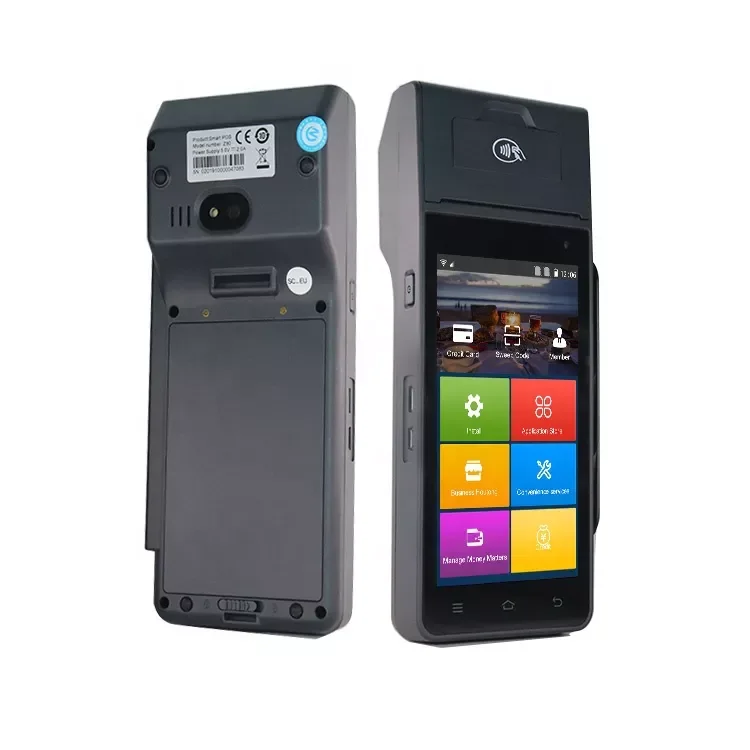 Z90 Android Wireless Handheld POS Terminal Touch Screen POS Terminal in Stock