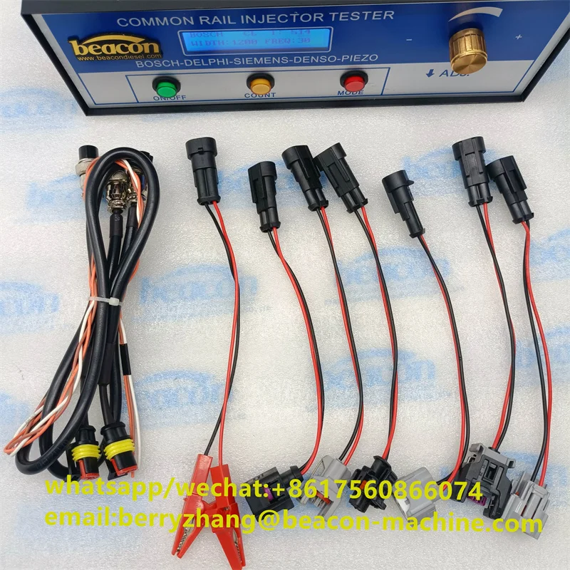 Tester per iniettori Common Rail Diesel Tester per iniettori piezoelettrici Diesel Tester per Driver iniettori elettromagnetici