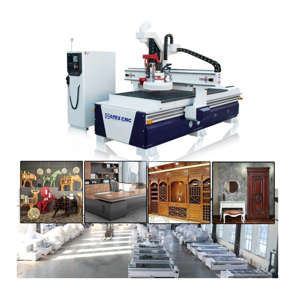 1325 3d 4 Axis With Rotary Engraving Soft Metal Wood Router Cnc Milling ...