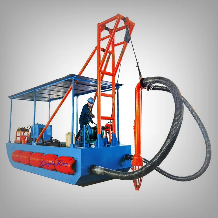 Small Dredgers Ship Digging Sand Dredger Machine