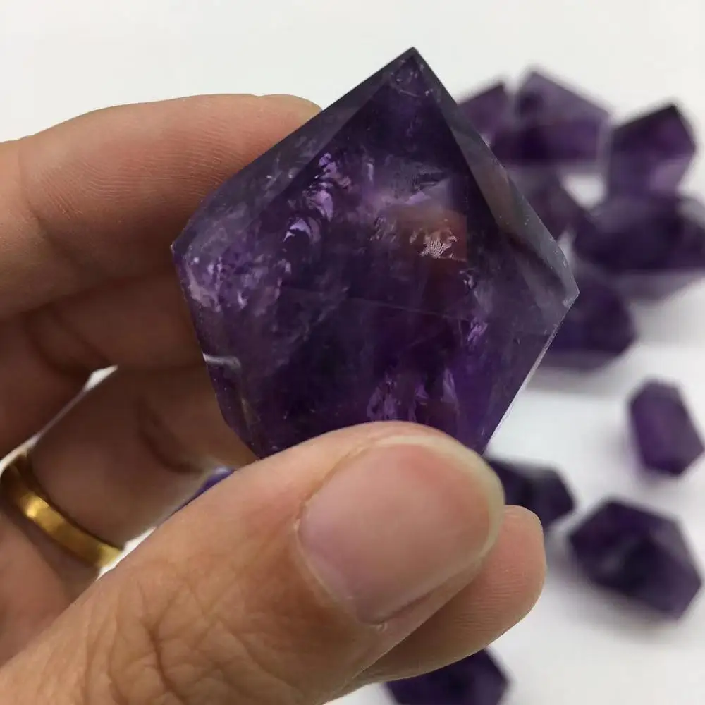 Оптовая продажа хрустальные изделия Аметистовые пули палочки