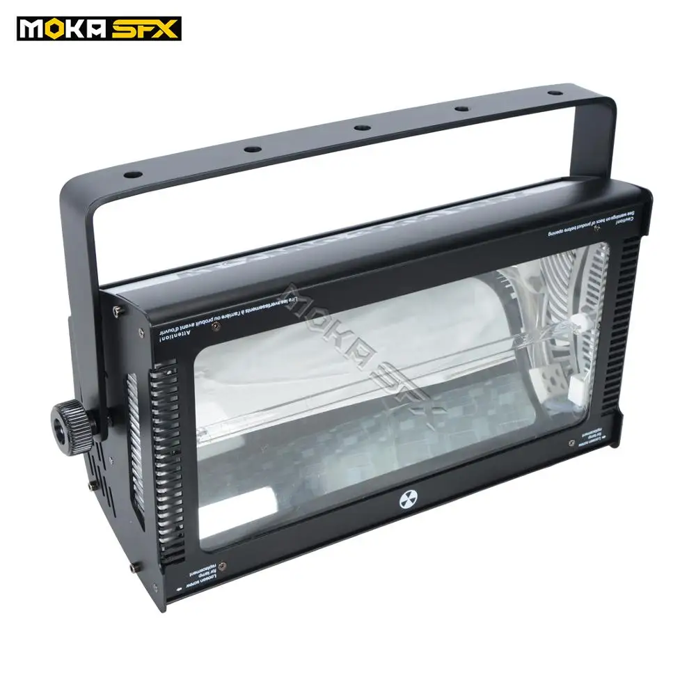 Stage Lighting 3000W Strobe Light Intelligent Temperature Control for Stage DJ Disco Show Concert Theatre