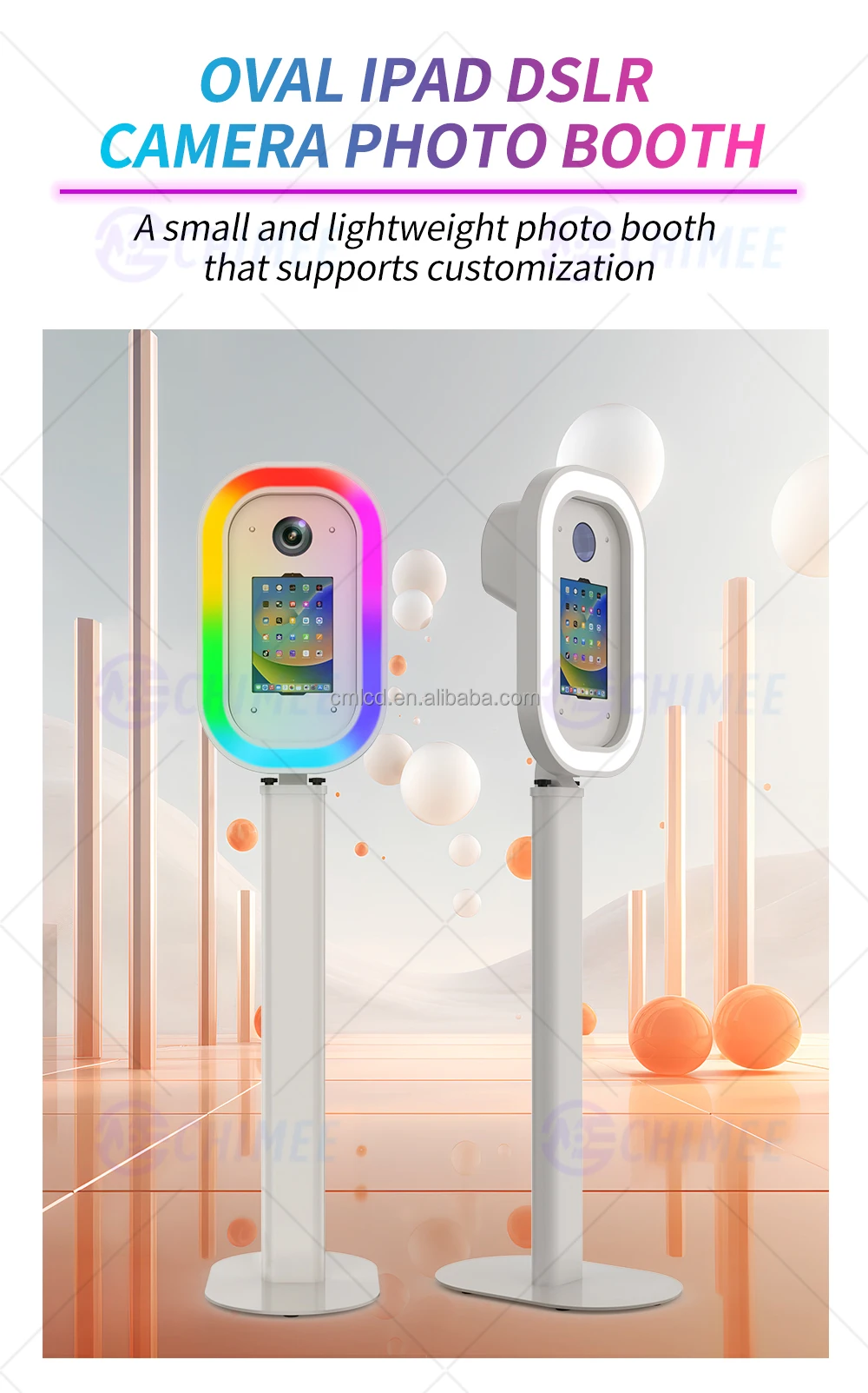 Dslr Camera And Ipad Photo Booth Selfie Machine Ipad Photo Booth Metal