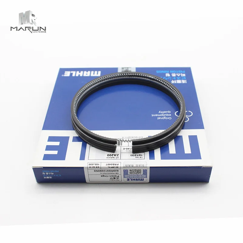 Construction Machinery Diesel Engine Parts  6BG1-4 PISTON RING 1-12121146-0 for 4BG1 6BG1 Excavator Parts