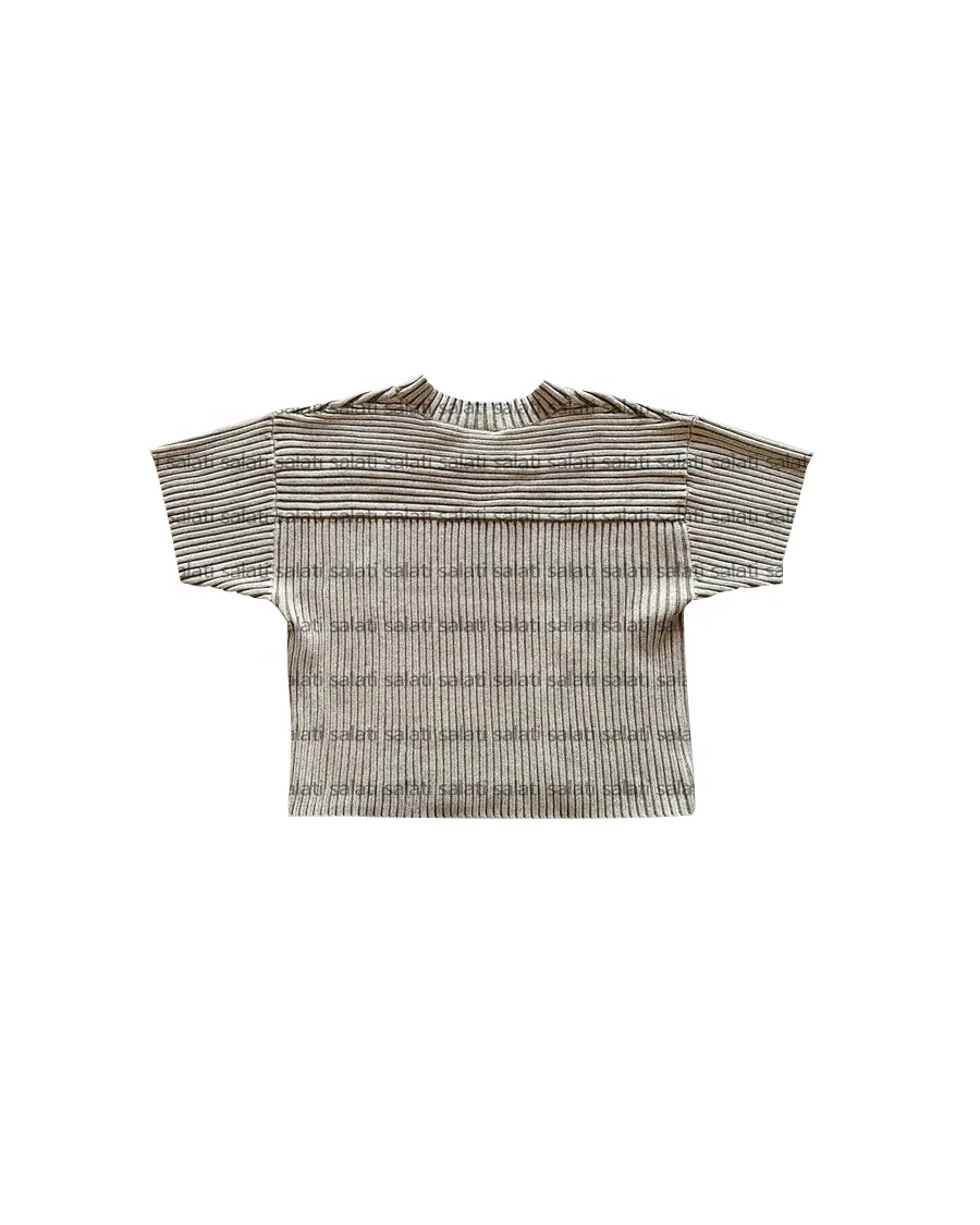 Custom Cropped T Shirt Printed Knitted Cotton Boxy Fit V Neck Acid Wash Heavy Faded Vintage Retro Sports Jersey T-shirt for Men gallery 4