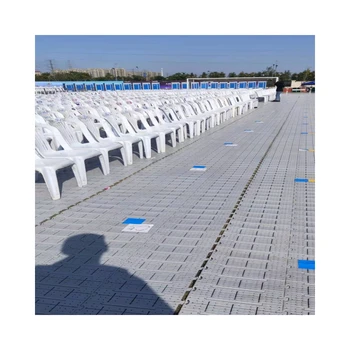 Temporary Turf Protection Flooring Cable Track plastic interlocking floor tiles for Outdoor event Walkway Concert Garage