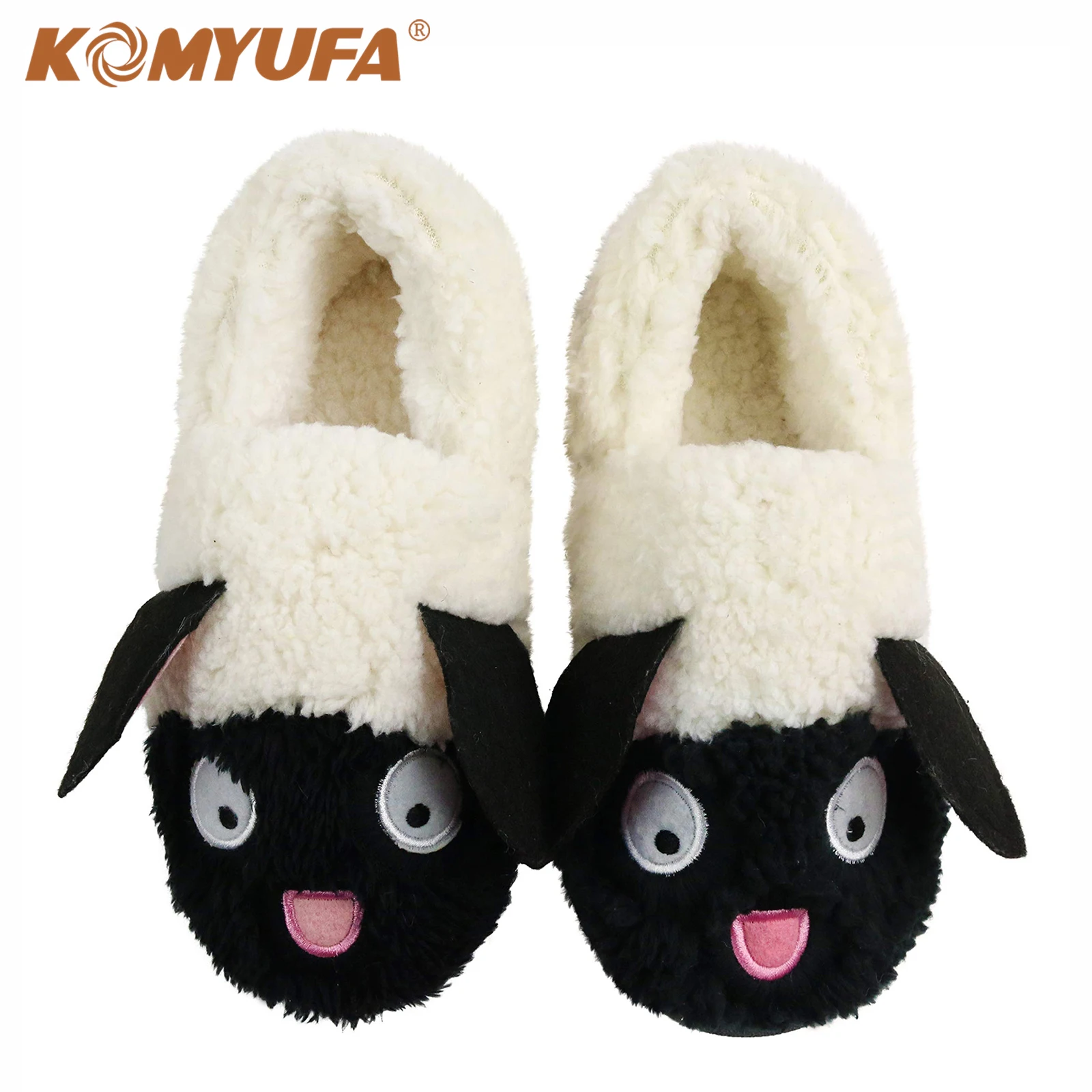 fuzzy lamb slippers