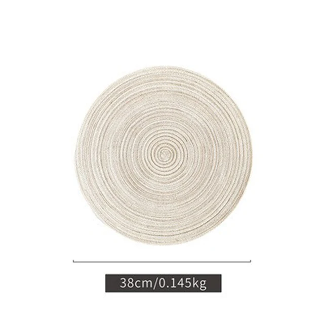 Japanese Handmade Kitchen Accessories Insulation Pads Table Plate Mat Coaster Thick Wove aperçu 11