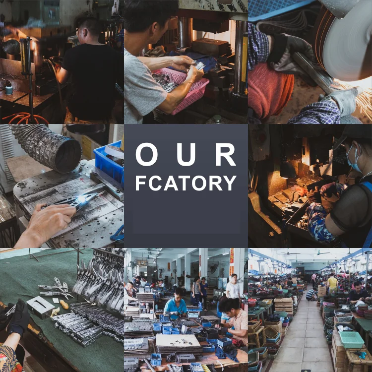 X50 Stainless Steel Camping Survival Hunting Olive Wood Handle Edc