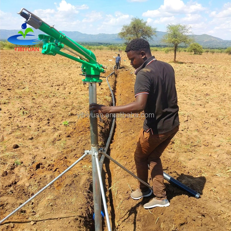 Aspersores De Riego Crop Complete Kit Metal Big Rain Gun Water Sprinkler Irrigation System for Farms
