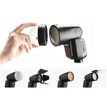 Photography Equipment Photographic Lighting Godox V1 Flash V1C/N/S TTL HSS Camera Flash Speedlite Light for Canon Sony detail image