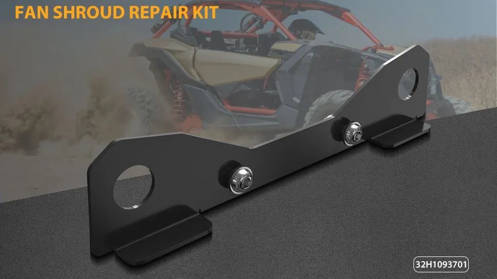 Nicecnc Radiator Fan Shroud Brace Mount Repair Assembly Kit For Can Am