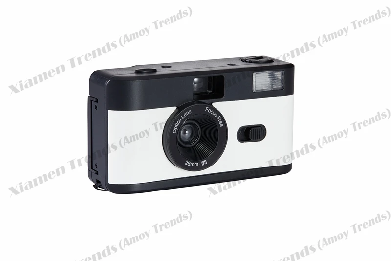 Premium Own Brand Colorful Reloadable White 35mm Reusable Film Cameras