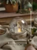 Luminous glass lampshade-Snowman gift bag