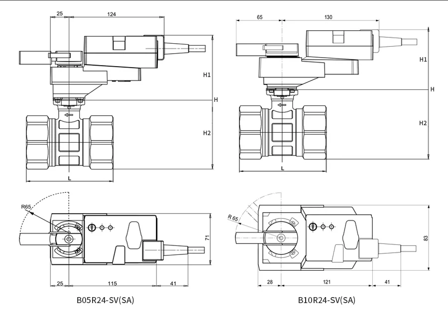 Электромагнитный клапан YMER High-precision ac24v water Regulating Valve electric proportional control valve with 2-10V 4-20mA signal for water oil gas Газ и топливо — деталь 3