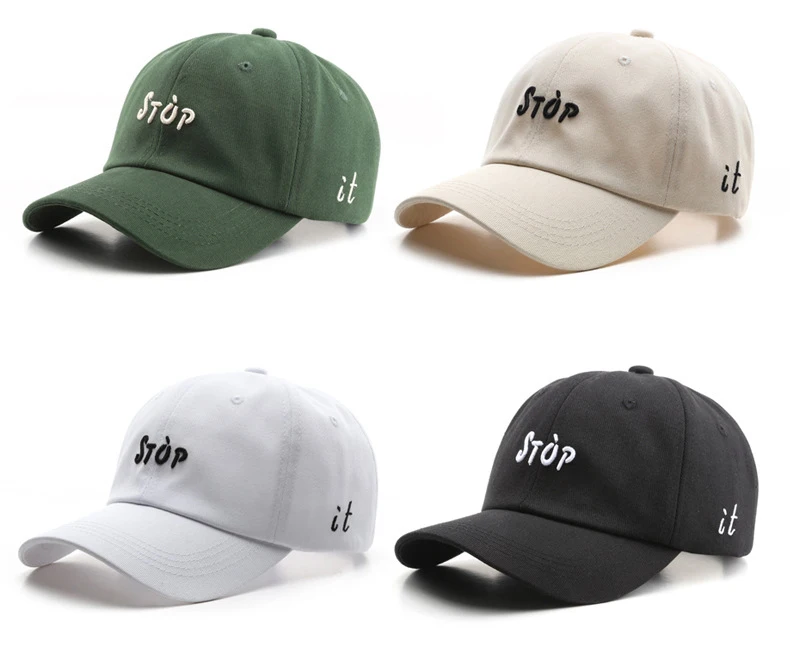 Wholesale Custom Baseball Hats 3D Embroidery Logo Sports Men Flat Brim Caps Baseball Cap