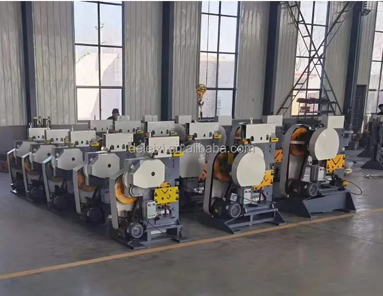 Hydraulic metal sheets automatic shearing machine iron worker combine punching and shearing machine ironworker tools