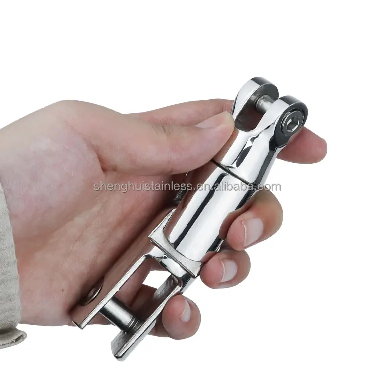 SHENGHUI マリン 人気販売中 ヨット部品 316ステンレススチール 10mm-12mm アンカー三重スイベルコネクタ（ボート用）