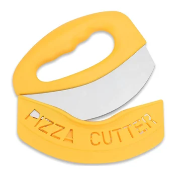 Pizza Cutter,Pizza Sharp Stainless Steel Metal Blade,Easy To Clean And ...