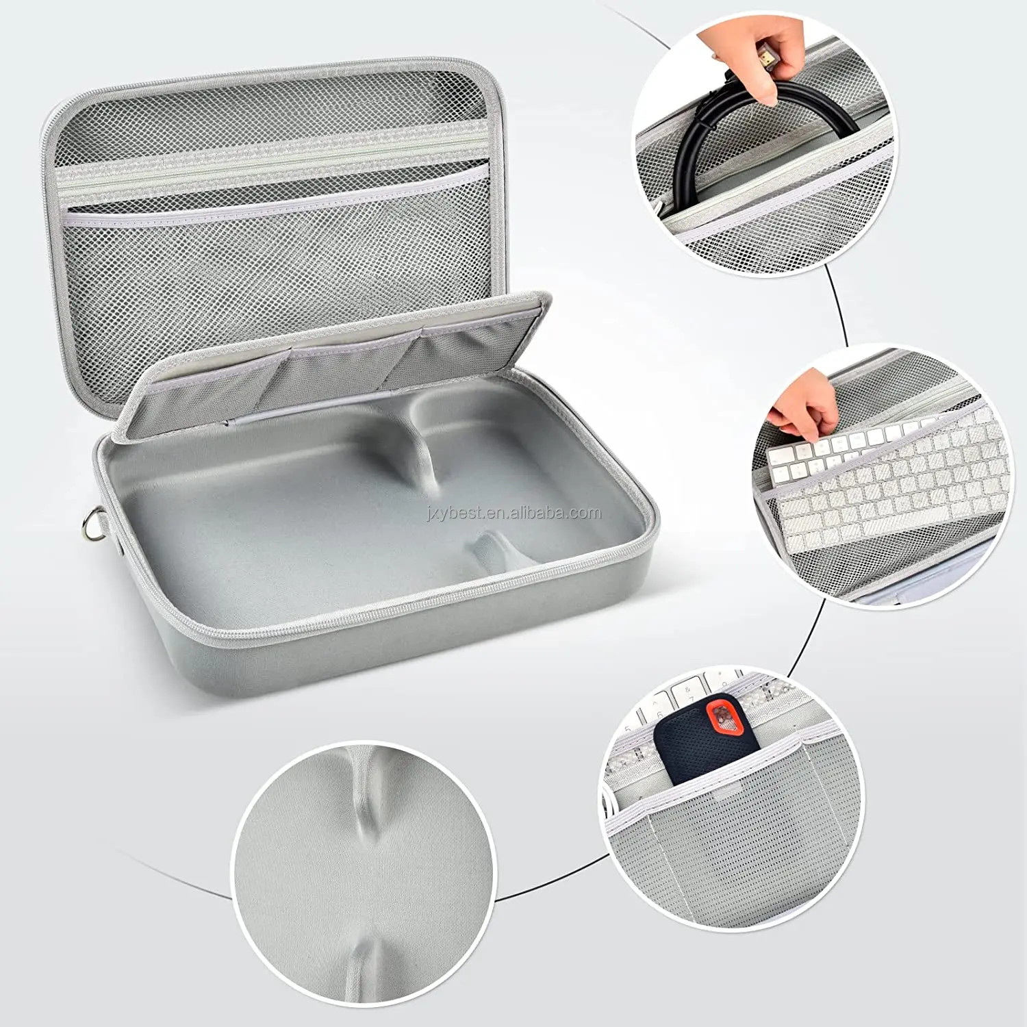 Custom Hard Travel Case For Apple 2023 Mac Mini M2 Mac Mini M1 & Mac