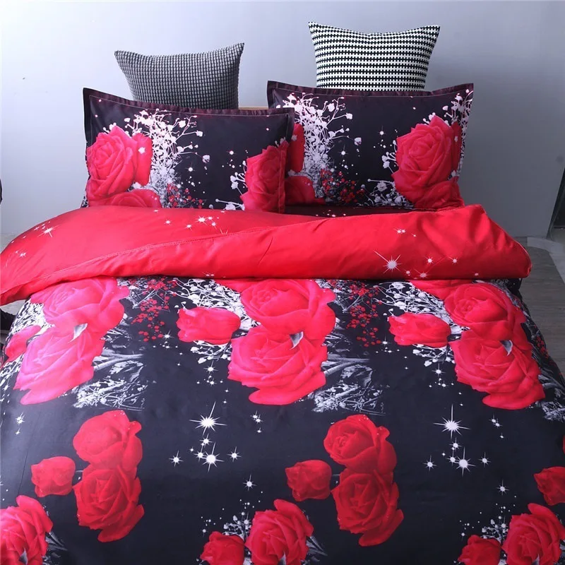Luxury Designer Home Textile Duvet Quilt Cover Bedding Sets, 100% Polyester  Microfiber 3D Bedding Set - China Blanket and Textile price