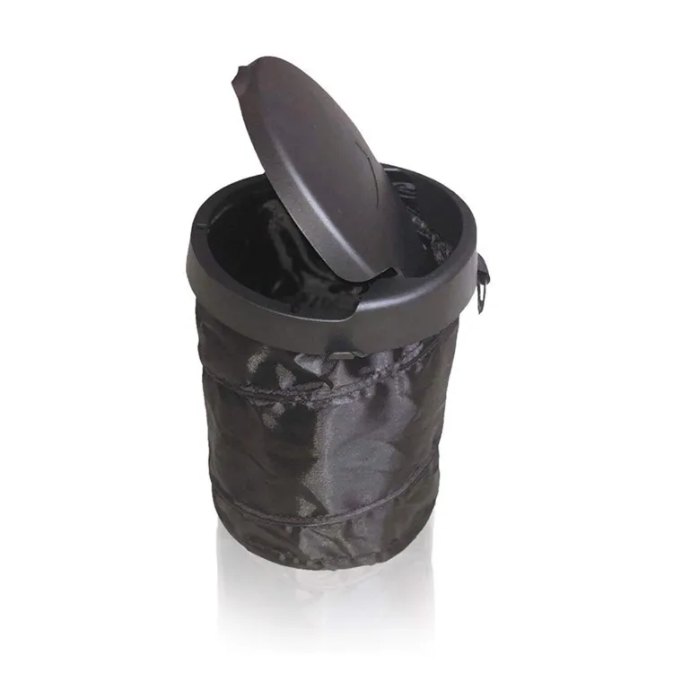 HwCknPT Roller Type Trash Can, Aluminium Alloy Rotating