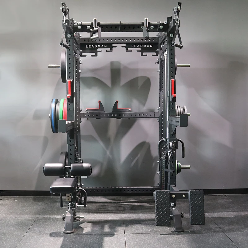 High Quality Custom Gym Equipment on Sale Fitness Rack Strength Training Squat Power Rack Multi Mutli Function Station